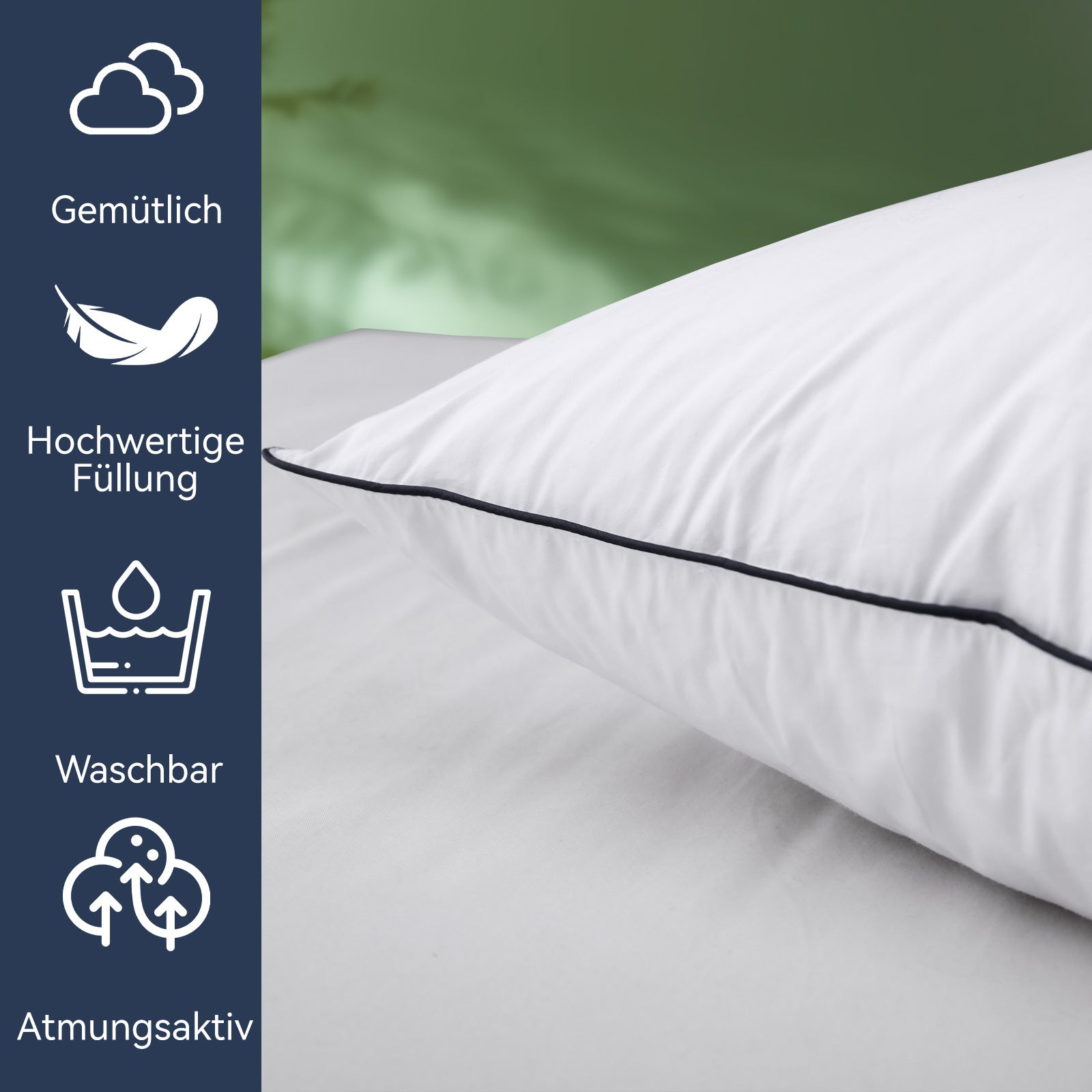 DOWNFOCUS Premium Kissen