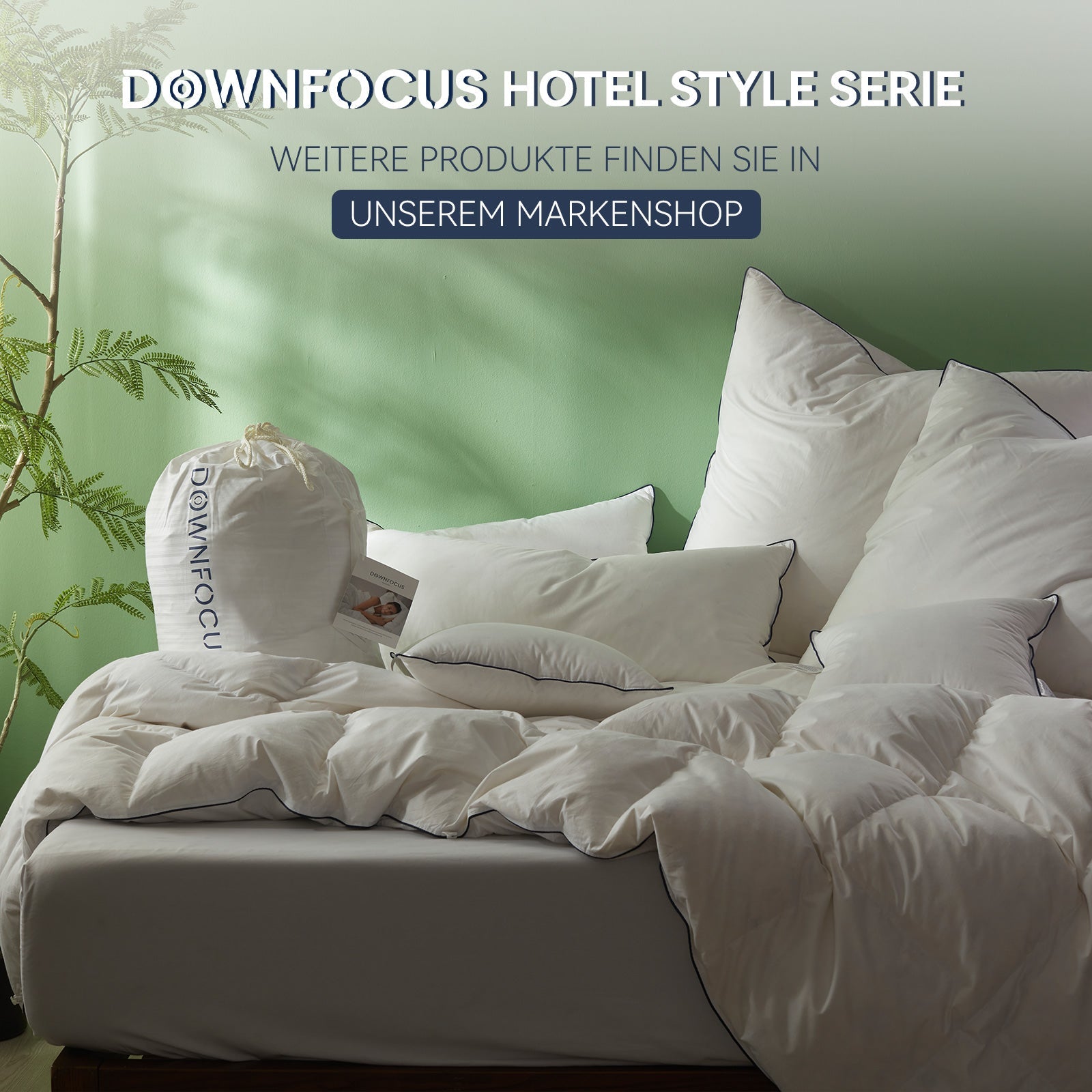 DOWNFOCUS Premium Kissen - downfocus